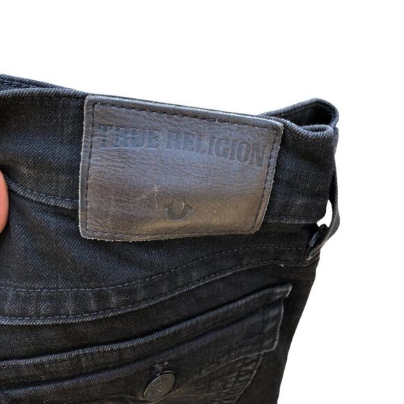 TRUE religion jeans size 30 ROCCO relaxed skinny gray - Picture 8 of 12